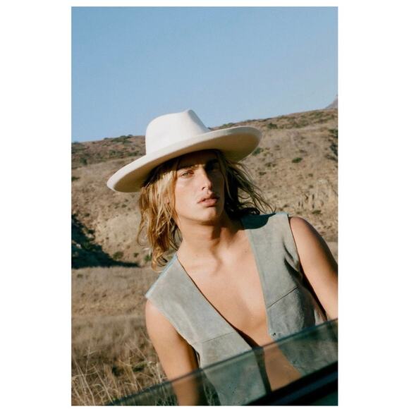 Lack of color The Melodic Fedora Ivory NWT Size Medium - Picture 2 of 9